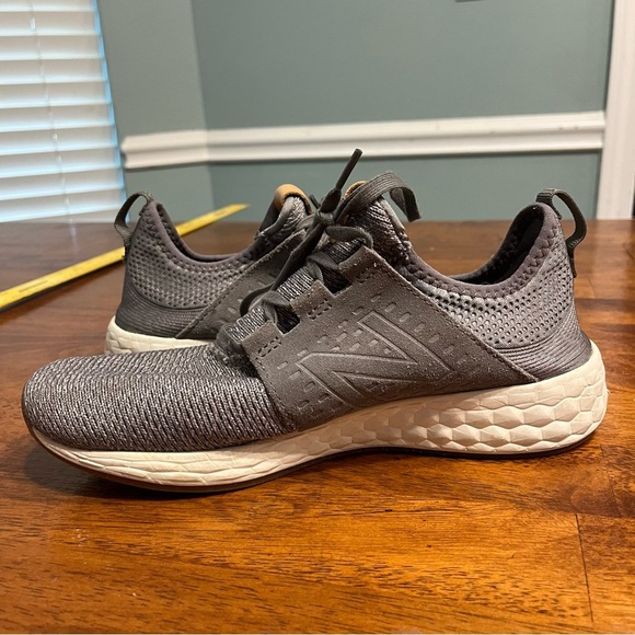 New Balance Gray Athletic Sneakers knit size men’s 8.5 Cruz castlerock - Picture 3 of 10